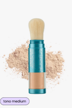 COLORESCIENCE BRUSH ON SHIELD MEDIUM PROTECTOR SOLAR MINERAL POLVO BROCHA FPS50 6G
