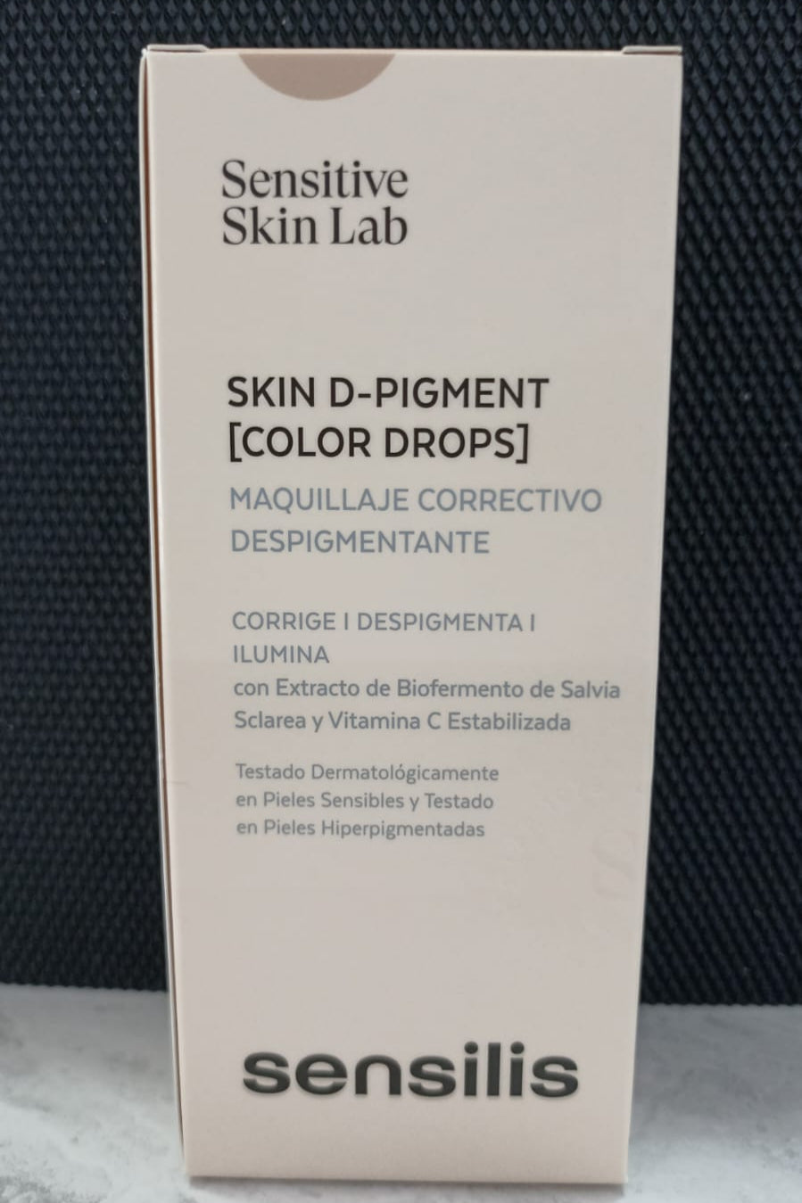 SENSILIS SKIN D PIGMENT COLOR DROPS MAQUILLAJE CREMA DESPIGMENTANTE 25ML