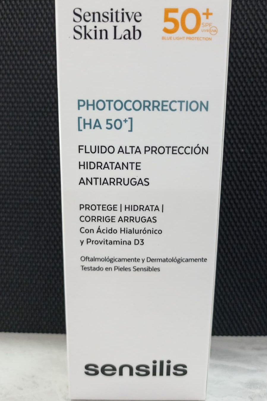 SENSILIS PHOTOCORRECTION HA50+ FLUIDO HIDRATANTE ANTIARRUGAS FPS50+ 50ML
