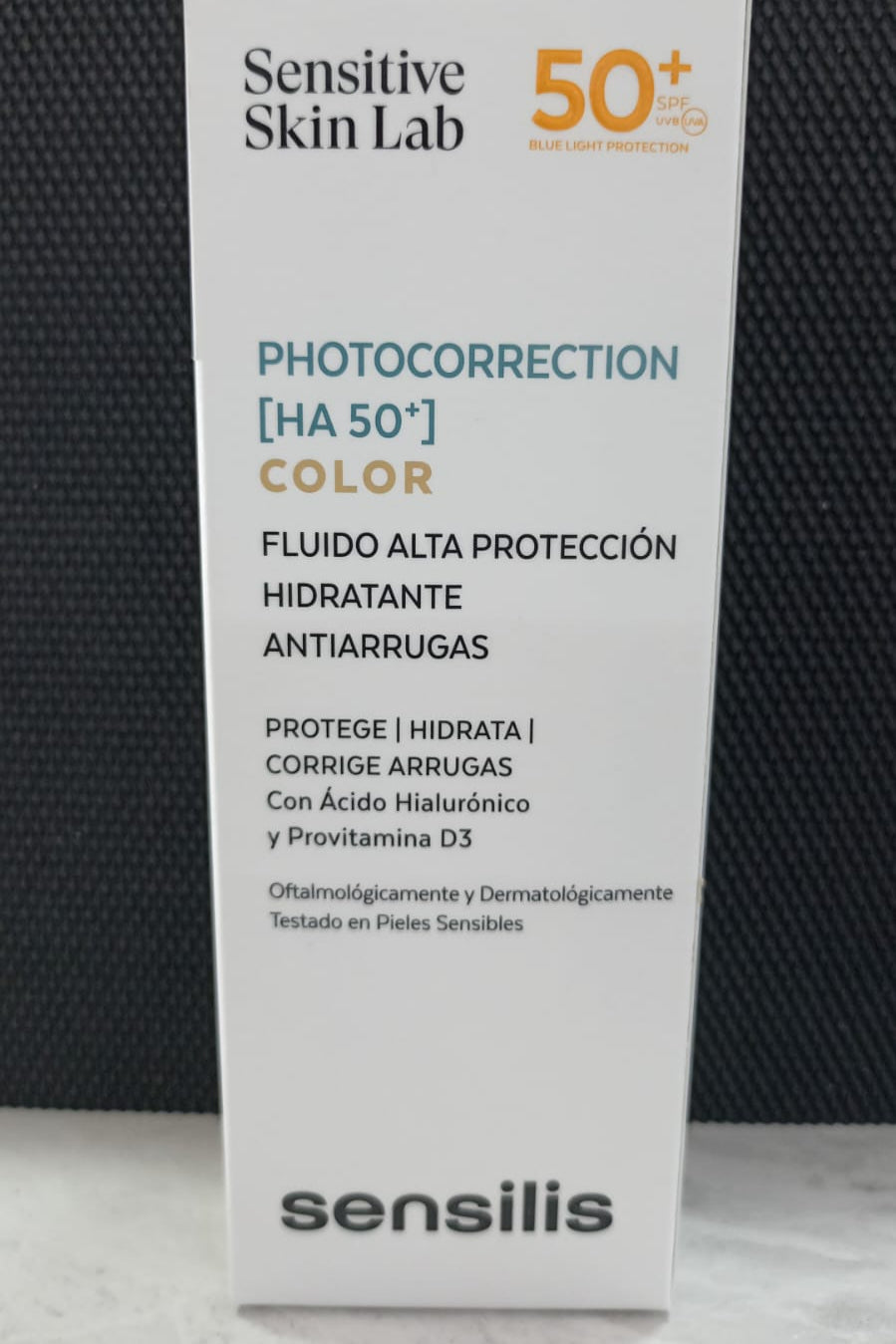 SENSILIS PHOTOCORRECTION HA50+ COLOR FLUIDO HIDRATANTE ANTIARRUGAS FPS50+ 50ML