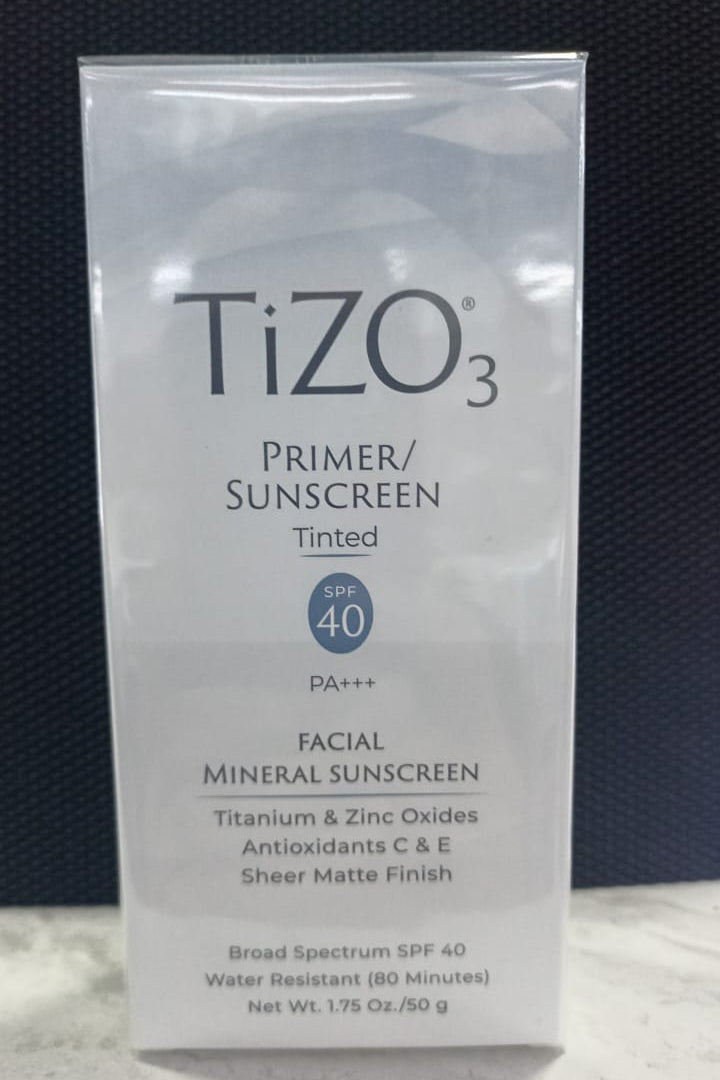 TIZO3 PRIMER / SUNSCREEN TINTED - PROTECTOR SOLAR MINERAL FPS40 50G