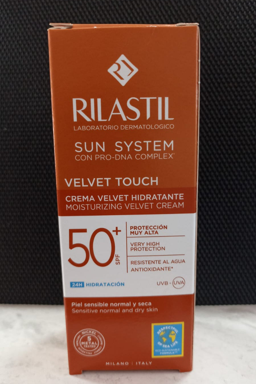 RILASTIL SUN SYSTEM CREMA HIDRATANTE VELVET SPF50+ 50ML