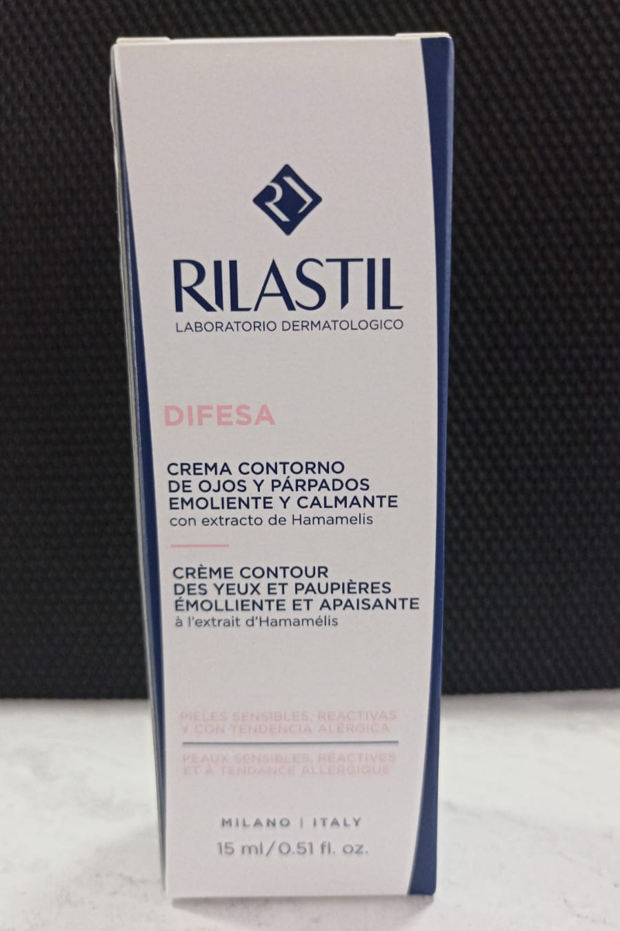 RILASTIL DIFESA CREMA CALMANTE EMOLIENTE CONTORNO OJOS 15ML