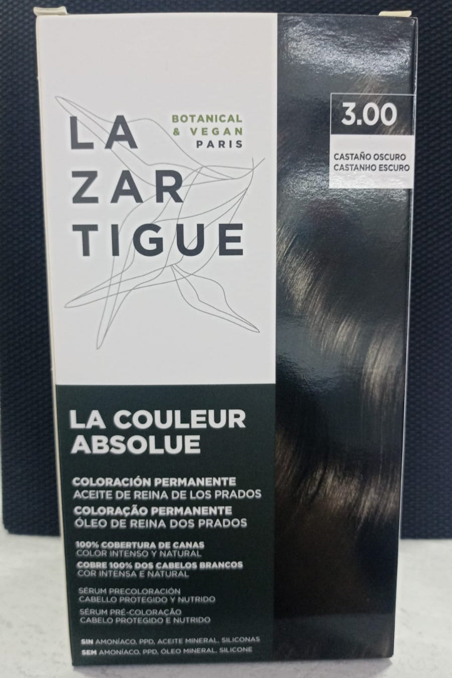 LAZARTIGUE TINTE NATURAL 3.00 CASTAÑO OSCURO