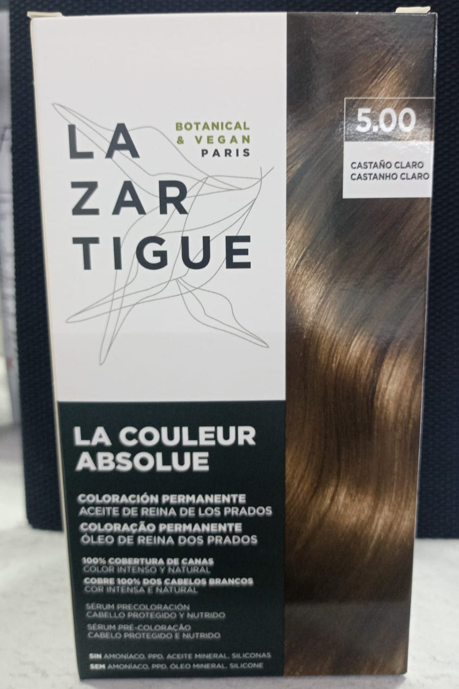 LAZARTIGUE TINTE NATURAL 5.00 CASTAÑO CLARO