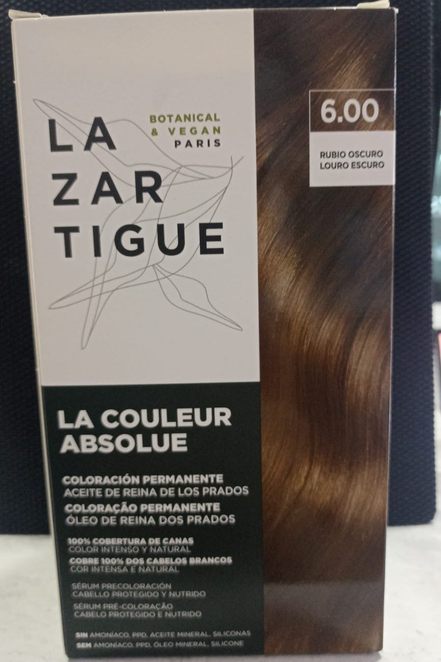 LAZARTIGUE TINTE NATURAL 6.00 RUBIO OSCURO ORIGINAL