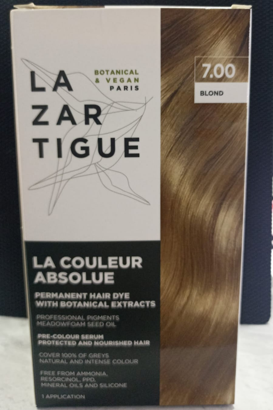 LAZARTIGUE TINTE NATURAL 7.00 RUBIO ORIGINAL