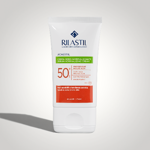 RILASTIL - ACNESTIL - CREMA SEBONORMALIZANTE SPF50+ 40ML