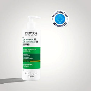 VICHY - DERCOS ANTIDANDRUFF - SHAMPOO CONTROL CASPA 390ML
