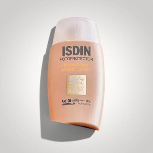 ISDIN - FUSION WATER MAGIC LIGHT - PROTECTOR SOLAR FACIAL 50ML