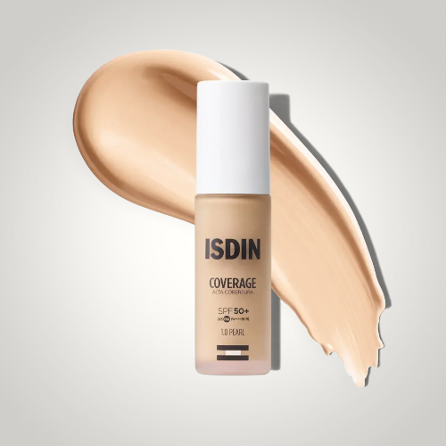 ISDIN - COVERAGE 1.0 PEARL A.G.E. PROTECT ACTIVE - BASE C/PROTECTOR SOLAR FPS50+ 30G