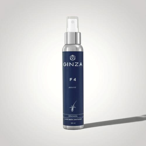 GINZA - F4 - MINOXIDIL 5% LOCION CAPILAR 120ML