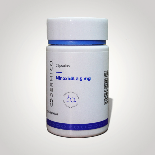 DERMICO - MINOXIDIL 2.5MG 90 CAPSULAS