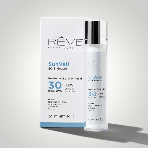 REVE - SUNVEIL SOIE NEUTRE - PROTECTOR SOLAR MINERAL FPS30 50ML