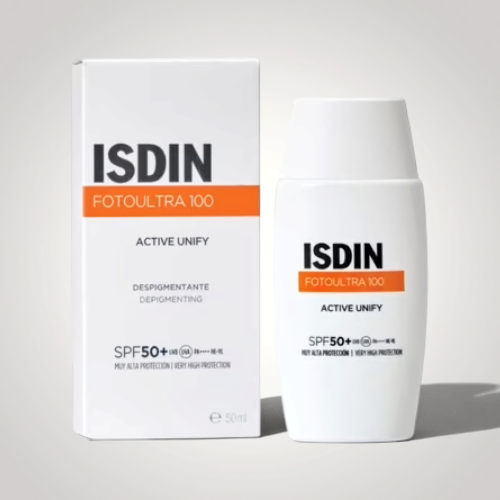 ISDIN - fotoultra 100 Active Unify 50+ Sin Color 50Ml