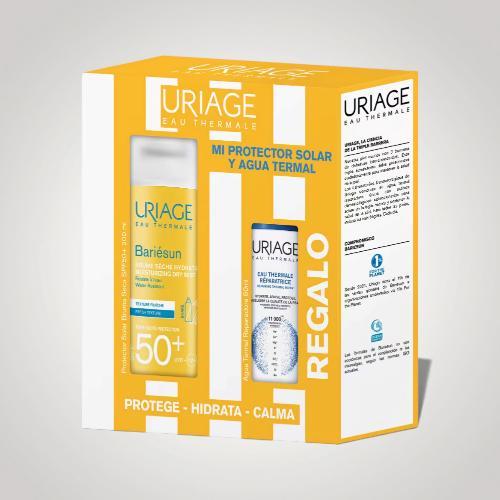 URIAGE - KIT URIAGE BARIESUN PROTECTOR SOLAR BRUMA SECA SPF50+ 200ML + EAU THERMAL 50ML