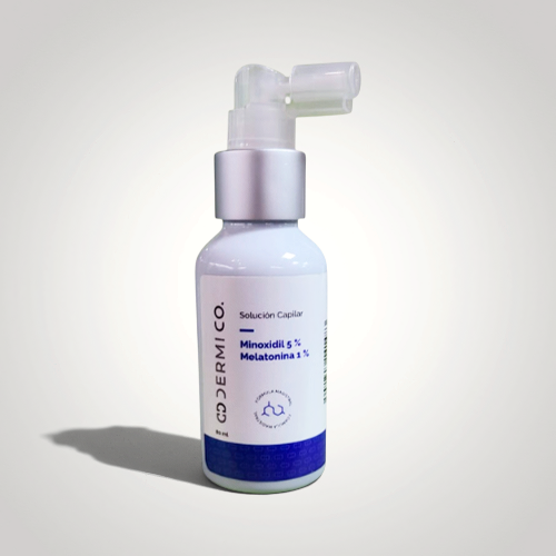DERMICO- MINOXIDIL 5% MELATONINA 1% 80 ml.