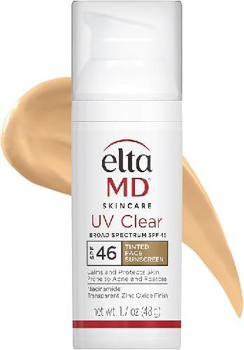 ELTA MD - UV CLEAR TINTED - PROTECTOR SOLAR HIDRATANTE FACIAL FPS46+ 48G