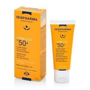 ISISPHARMA - UVEBLOCK DRY TOUCH - PROTECTOR SOLAR FACIAL FPS50+ 40ML