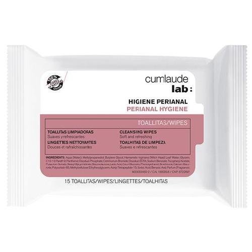 CUMLAUDE - TOALLITAS LIMPIADORAS PERIANAL 15PZ