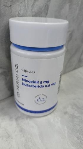 DERMICO - MINOXIDIL 5MG DUTASTERIDA 0.5MG 30 CAPSULAS