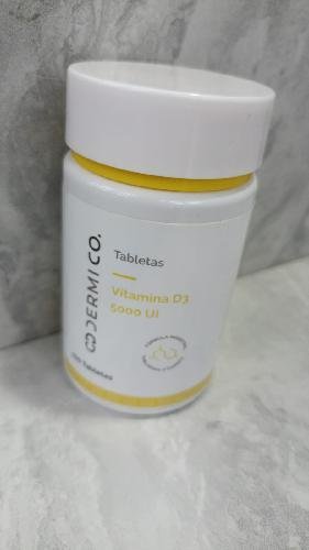 DERMICO - VITAMINA D3 5000UI 100 TABLETAS