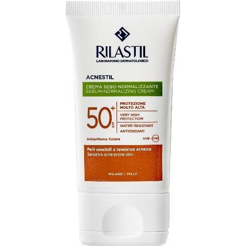 RILASTIL - ACNESTIL - CREMA SEBONORMALIZANTE SPF50+ 40ML