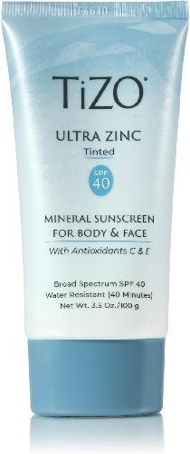 TIZO - ULTRA ZINC TINTED - PROTECTOR SOLAR MINERAL FPS40+ 100G
