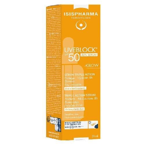 ISISPHARMA - UVERBLOCK SUN SERUM - PROTECTOR SOLAR FACIAL FPS50+ 28ML