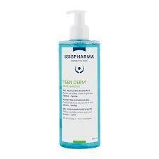 ISISPHARMA - TEEN DERM SENSITIVE - GEL LIMPIEZA FACIAL PURIFICANTE 400ML