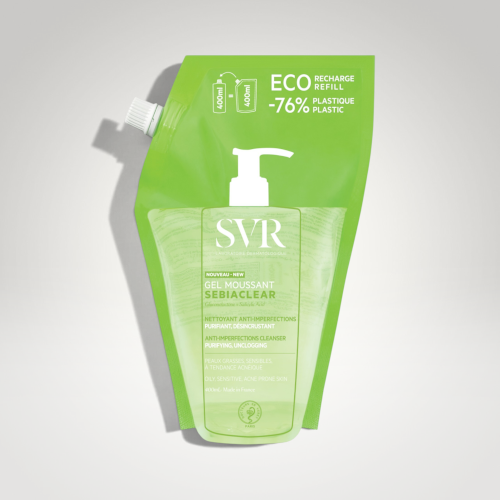 SVR - SEBIACLEAR GEL MOUSSANT - GEL DERMOLIMPIADOR REFILL 400ML