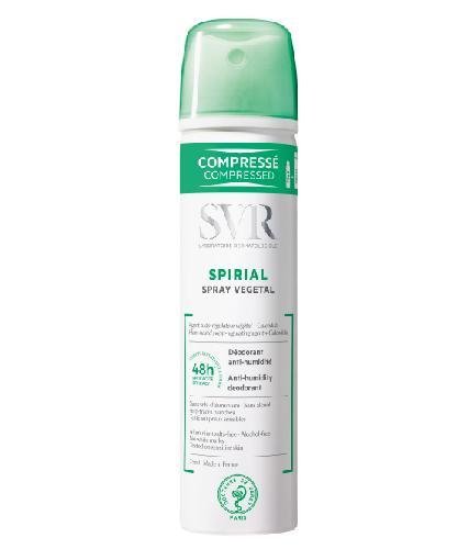 SVR - SPIRIAL SPRAY VEGETAL - DESODORANTE ANTITRANSPIRANTE 75ML