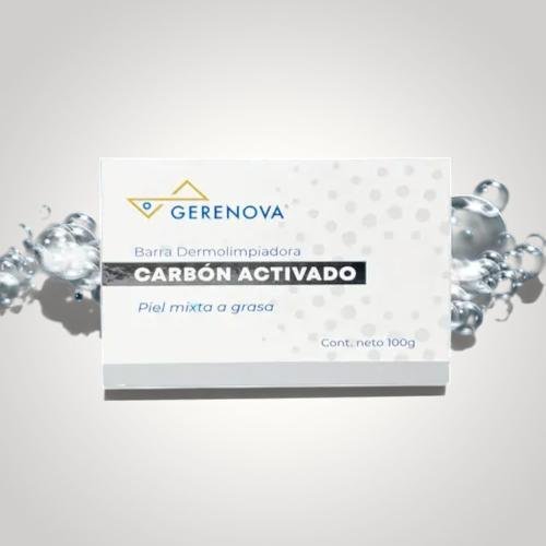 GERENOVA - BARRA DERMOLIMPIADORA CARBON ACTIVADO 100G