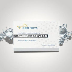 GERENOVA - BARRA DERMOLIMPIADORA CARBON ACTIVADO 100G