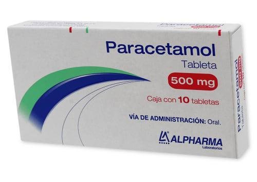 ALPHARMA - PARACETAMOL 500MG 10 TABLETAS