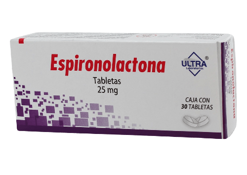 BIORESEARCH - ESPIRONOLACTONA 25MG 30 TABLETAS