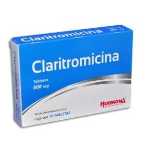 SANFER - CLARITROMICINA 500 MG 10 TABLETAS