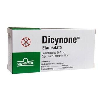 GRUNENTHAL - DICYNONE 500MG 20 CAPSULAS
