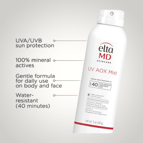 ELTA MD - UV AOX MIST - PROTECTOR SOLAR HIDRATANTE CARA CUERPO FPS40+ 141G