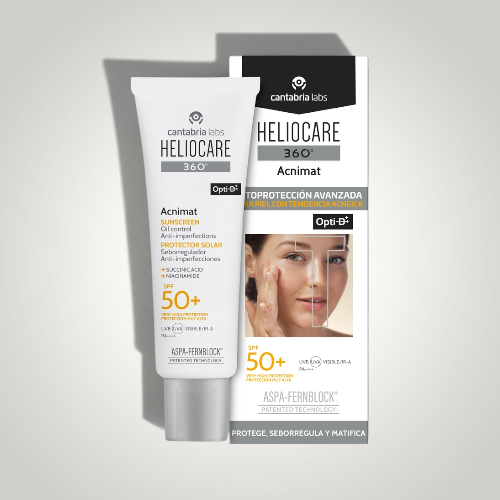 CANTABRIA - HELIOCARE 360 ACNIMAT - PROTECTOR SOLAR FPS50+ 50ML
