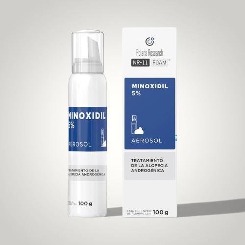 DS LABS - NR11 POLARIS RESEARCH - MINOXIDIL 5% AEROSOL ESPUMA 100G