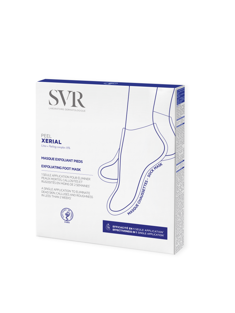 XERIAL PEEL   MASCARILLA EXFOLIANTE PIES 1 PAR 20ML