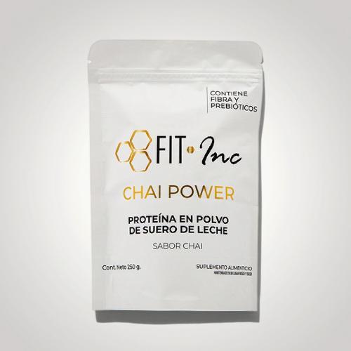 FIT INC - CHAI POWER PROTEINA EN POLVO DE SUERO DE LECHE 250G