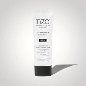 TIZO - AM REPLENISH LIGHTLY TINTED - PROTECTOR SOLAR HIDRATANTE FPF40+ 50G