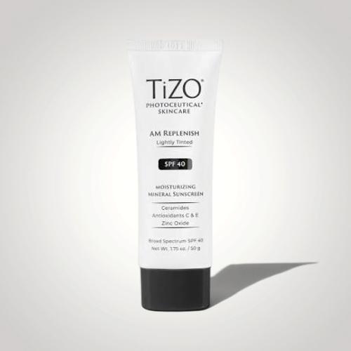 TIZO - AM REPLENISH LIGHTLY TINTED - PROTECTOR SOLAR HIDRATANTE FPF40+ 50G