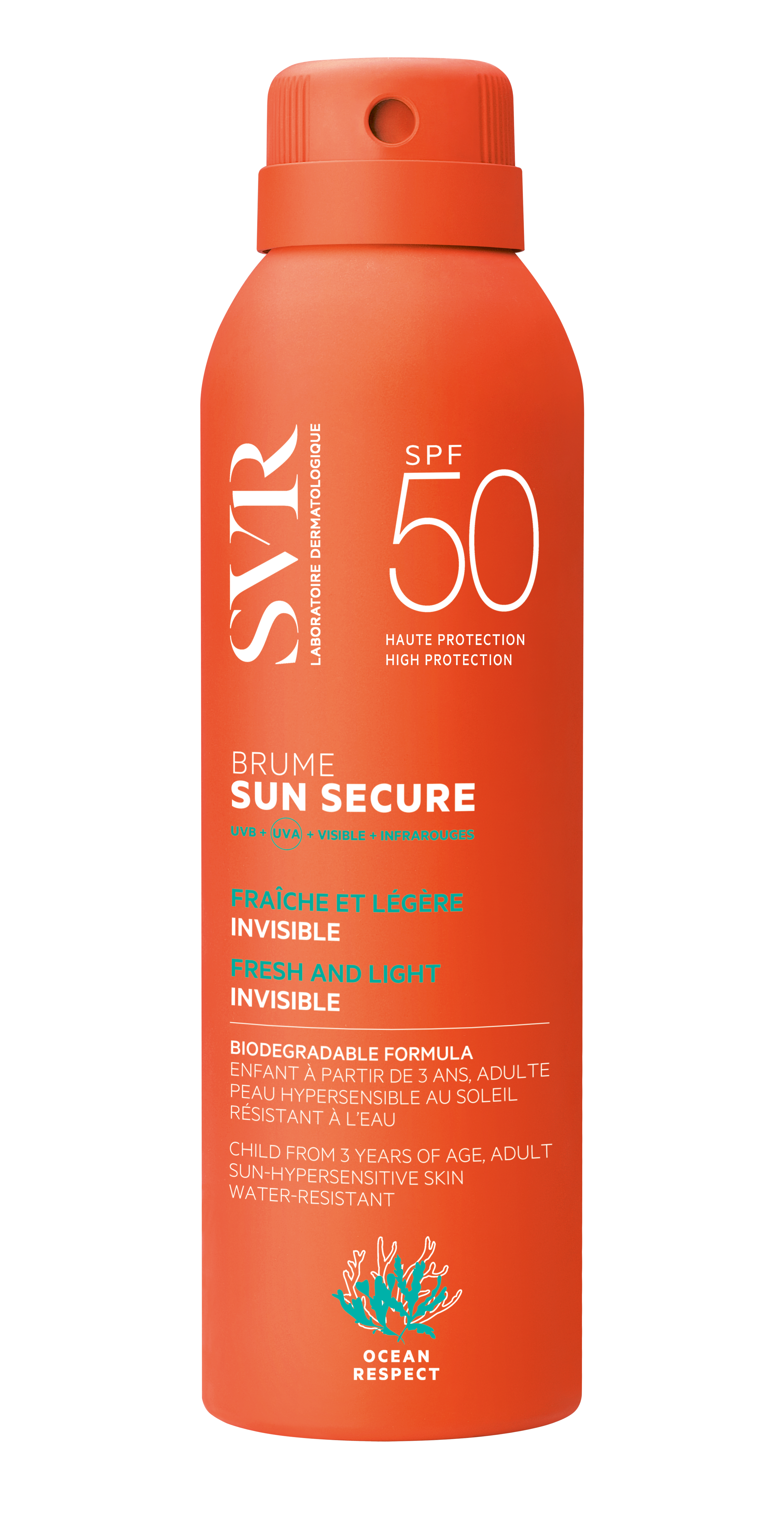 SUN SECURE BRUME SPF50+ 200mL.