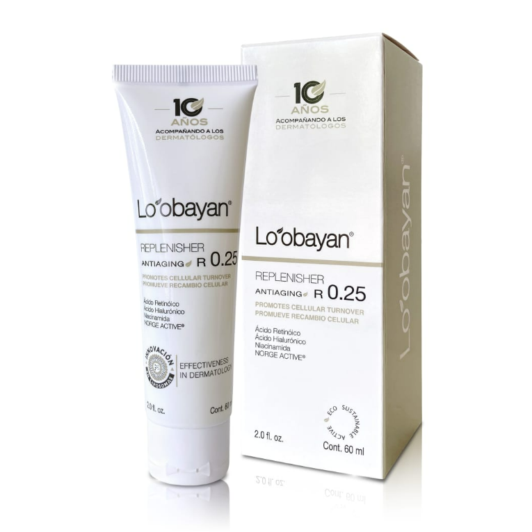 Loobayan Replenisher Acido Retinoico / Acido Hialuronico Regenerador 0.025% 60ML