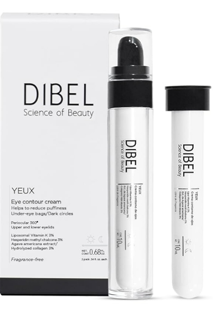 Dibel Yeux Crema Contorno de Ojos Descongestionante Vitamina K 3% 2X10ML