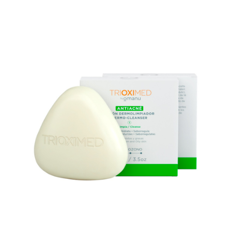 Trioximed By Omanu 2 Pack Jabón Dermolimpiador Antiacne 100G