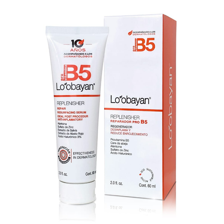 Loobayan Replenisher Gel Reparador Regenerador Antienrojecimiento Pro B5 60ML